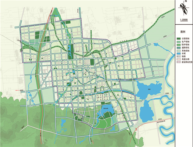 青島西海岸新區城市綠地系統規劃（2017-2035）
