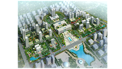青州綜合商務中心景觀設計